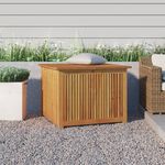 VIDAXL Boîte de rangement de jardin 75x75x58 cm bois massif d'acacia