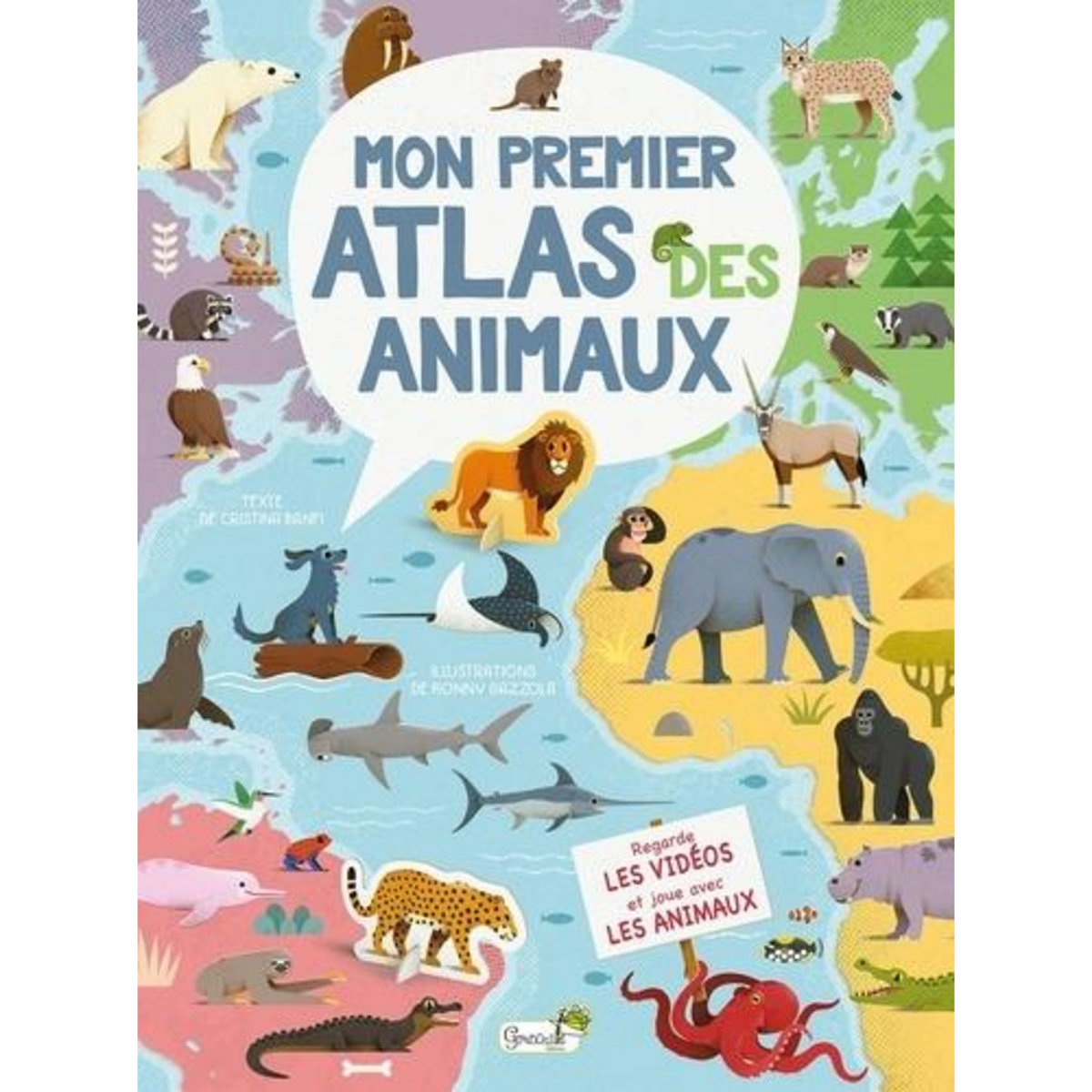 MON PREMIER ATLAS DES ANIMAUX. REGARDE LES VIDEOS ET JOUE AVEC LES ANIMAUX, Coigny Vincent