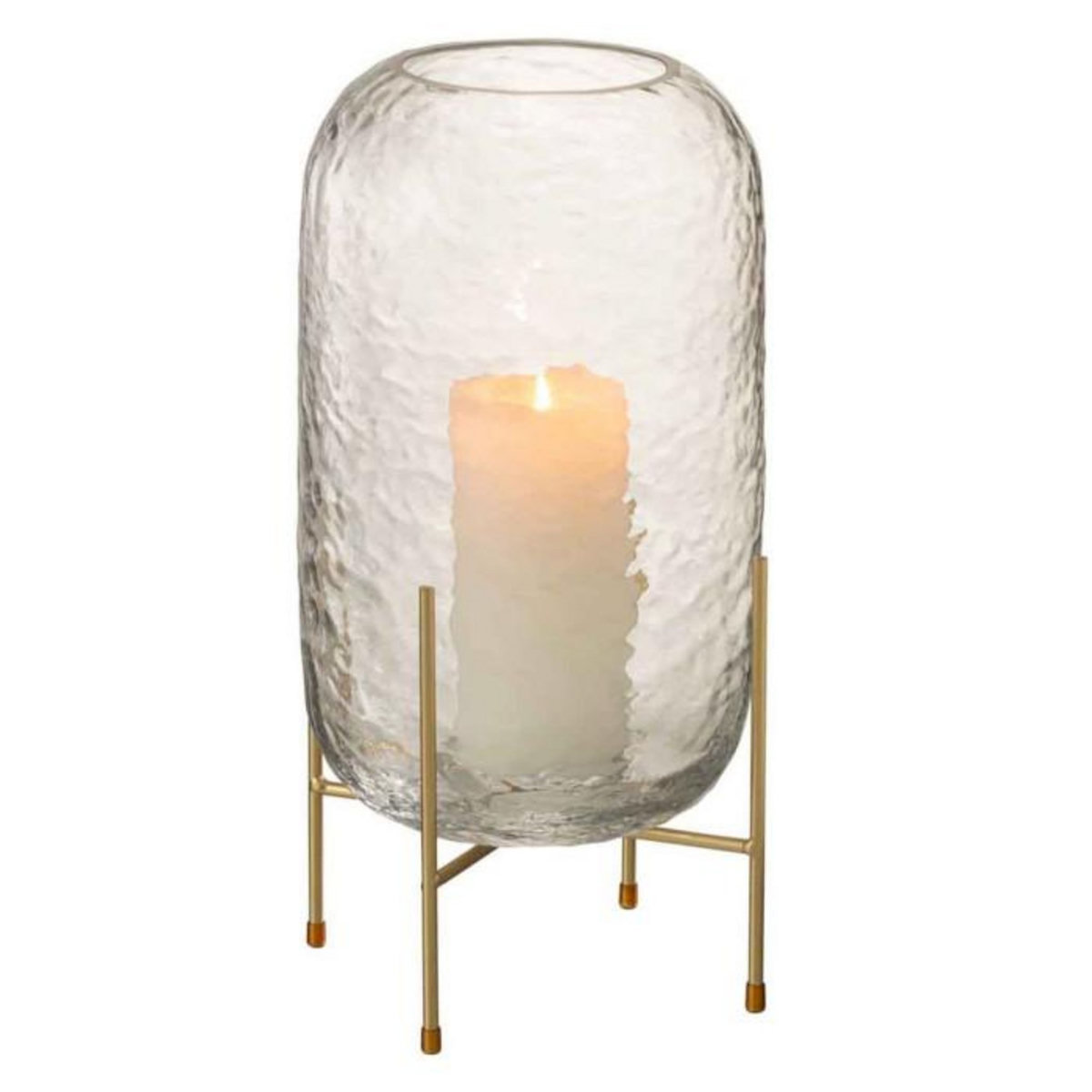 Paris Prix Vase sur Pied en Verre  Pieto  30cm Transparent