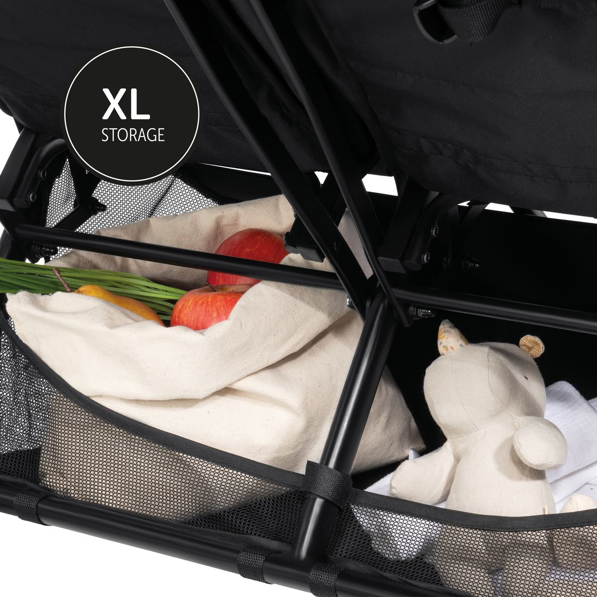 HAUCK Poussette double Swift X Duo Noir