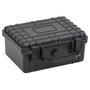 Voir la diapositive 1 : VIDAXL Valise de vol portable Noir 24x19x11 cm PP