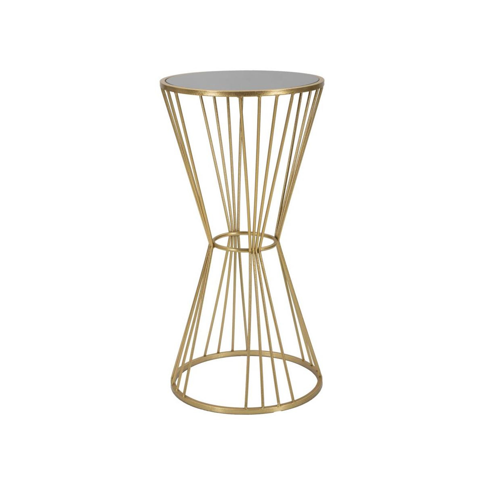 Paris Prix Table d'Appoint en Métal  Super  80cm Or