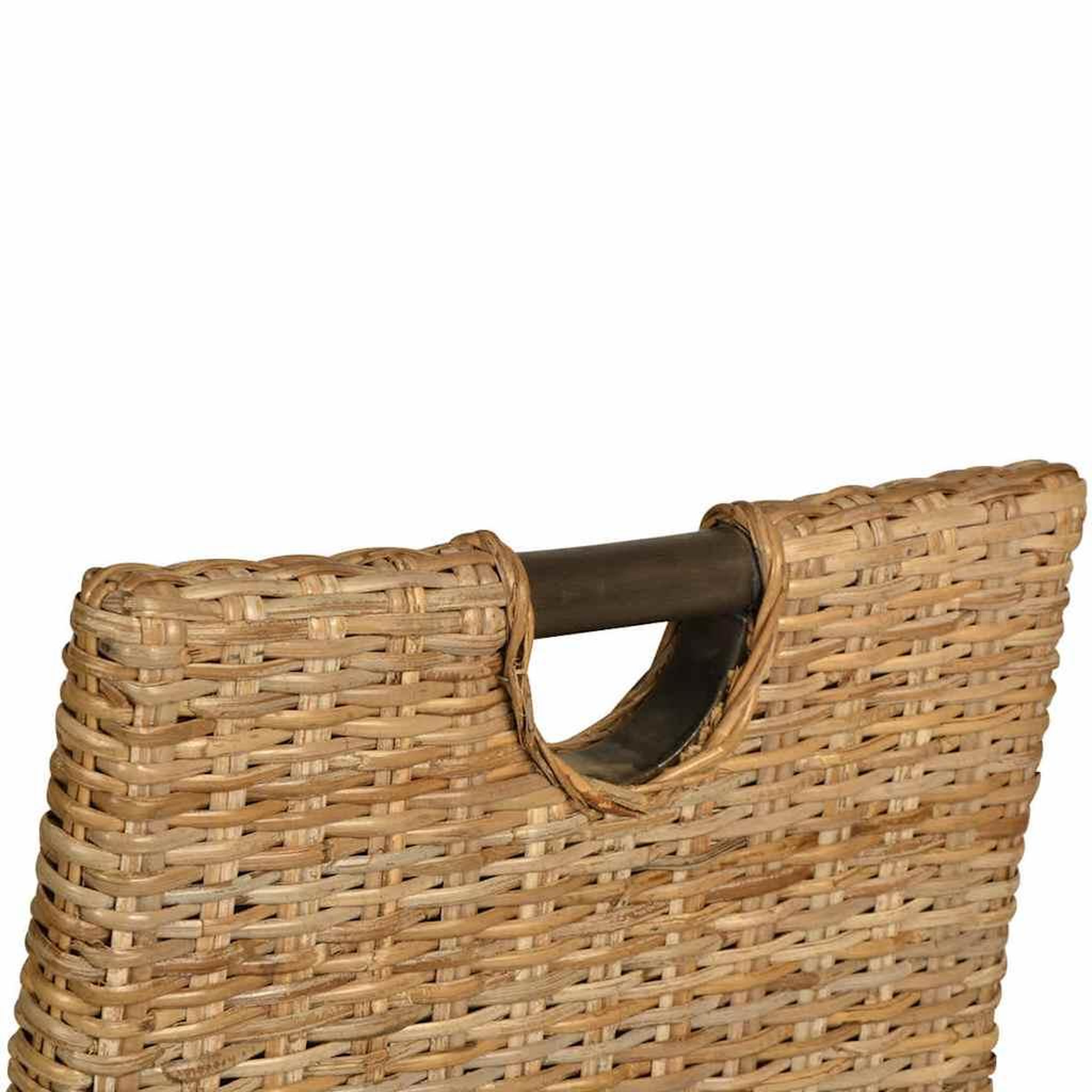 Voir la diapositive 5 : VIDAXL Chaises a manger lot de 2 rotin Kubu bois de manguier