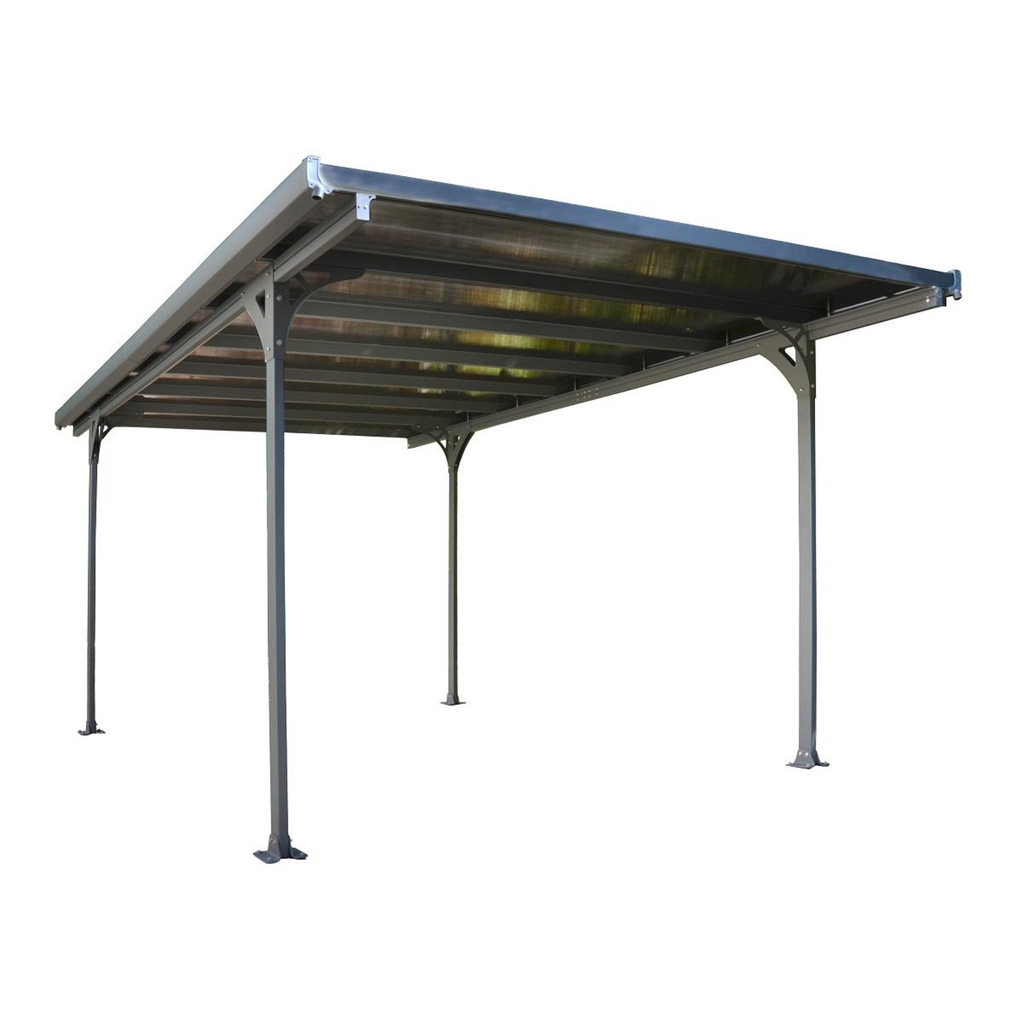 Voir la diapositive 3 : Canopia by PALRAM Carport aluminium VERONA 1 voiture