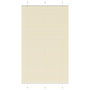 Voir la diapositive 1 : VIDAXL Store plisse creme 110x200cm largeur du tissu 109,4cm polyester