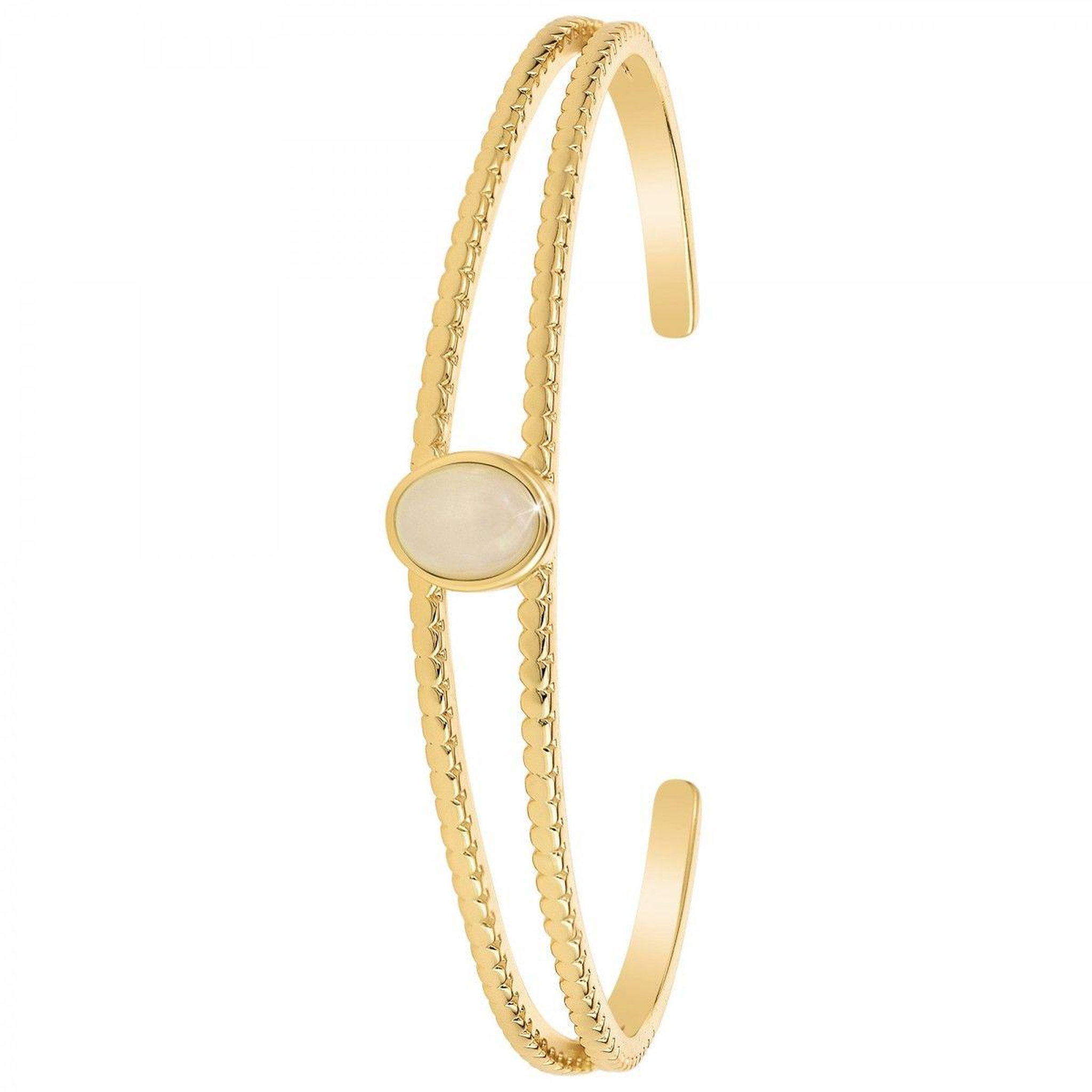 SC BOHEME Bracelet SC Bohème orné d'un quartz rose