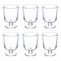 Voir la diapositive 1 : SECRET DE GOURMET Lot de 6 Verres à Vin  Empileau  30cl Transparent
