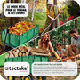Voir la diapositive 4 : tectake Chariot de jardin chariot de transport avec des parois latérales rabattables vert