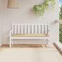 Voir la diapositive 3 : VIDAXL Coussin de banc de jardin beige melange 150x50x7 cm tissu