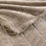 Voir la diapositive 3 : Paris Prix Plaid Flanelle Uni  Arya  180x220cm Taupe