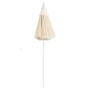 Voir la diapositive 3 : VIDAXL Parasol de jardin avec mat en acier sable 180 cm