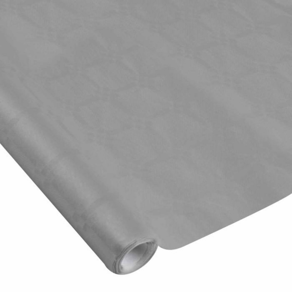Paris Prix Nappe Papier  Damassée  1,18x5m Gris