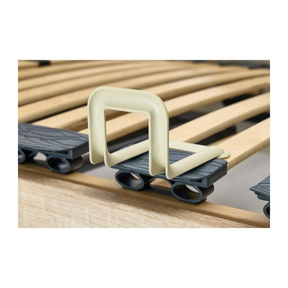 WEBED Ensemble relaxation matelas + sommiers électriques 2x80x200cm - Mousse - Ferme - EQUINOXE Fabrication française