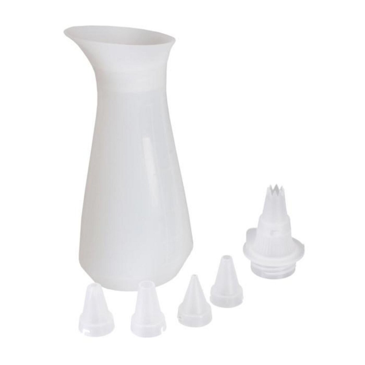 Paris Prix Bouteille Bec Verseur  Pâtisserie  500ml Blanc