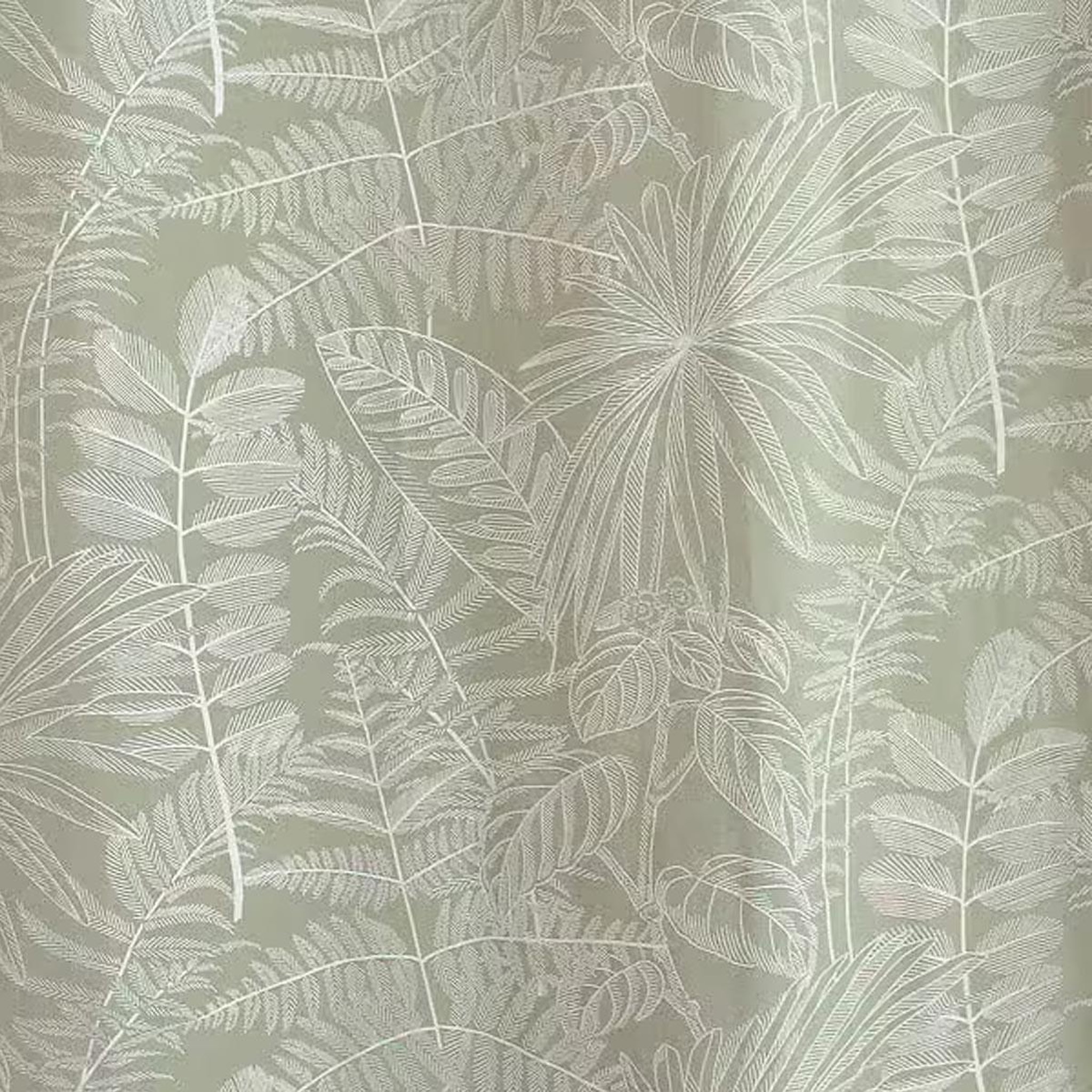 Voir la diapositive 3 : ENJOY HOME Rideau imprimé à œillets  mambo  140x240cm vert olive