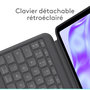 Voir la diapositive 3 : Logitech Etui Combo Touch iPad Pro 13''(M4) Graphite