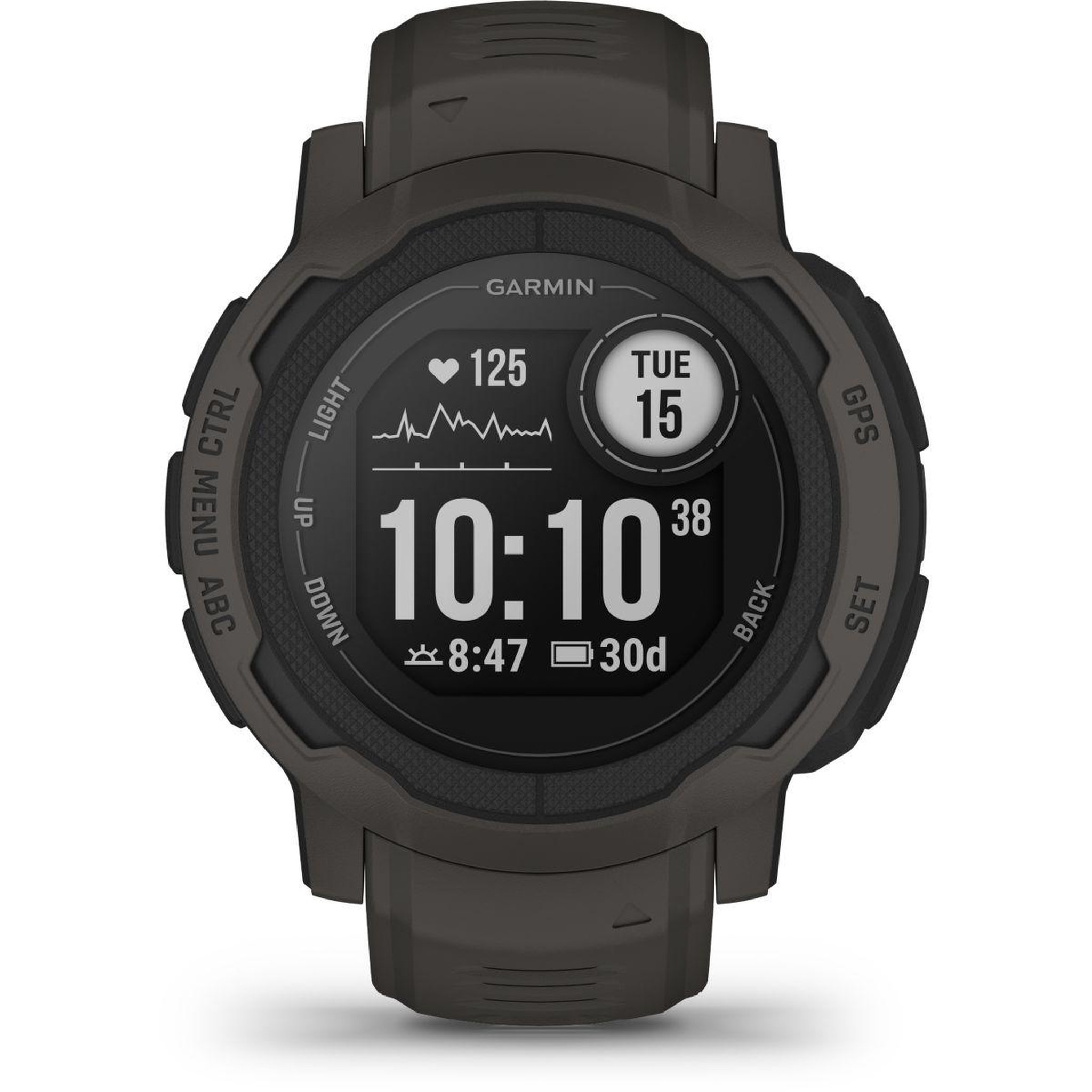 Voir la diapositive 1 : GARMIN Montre sport Instinct 2 Graphite