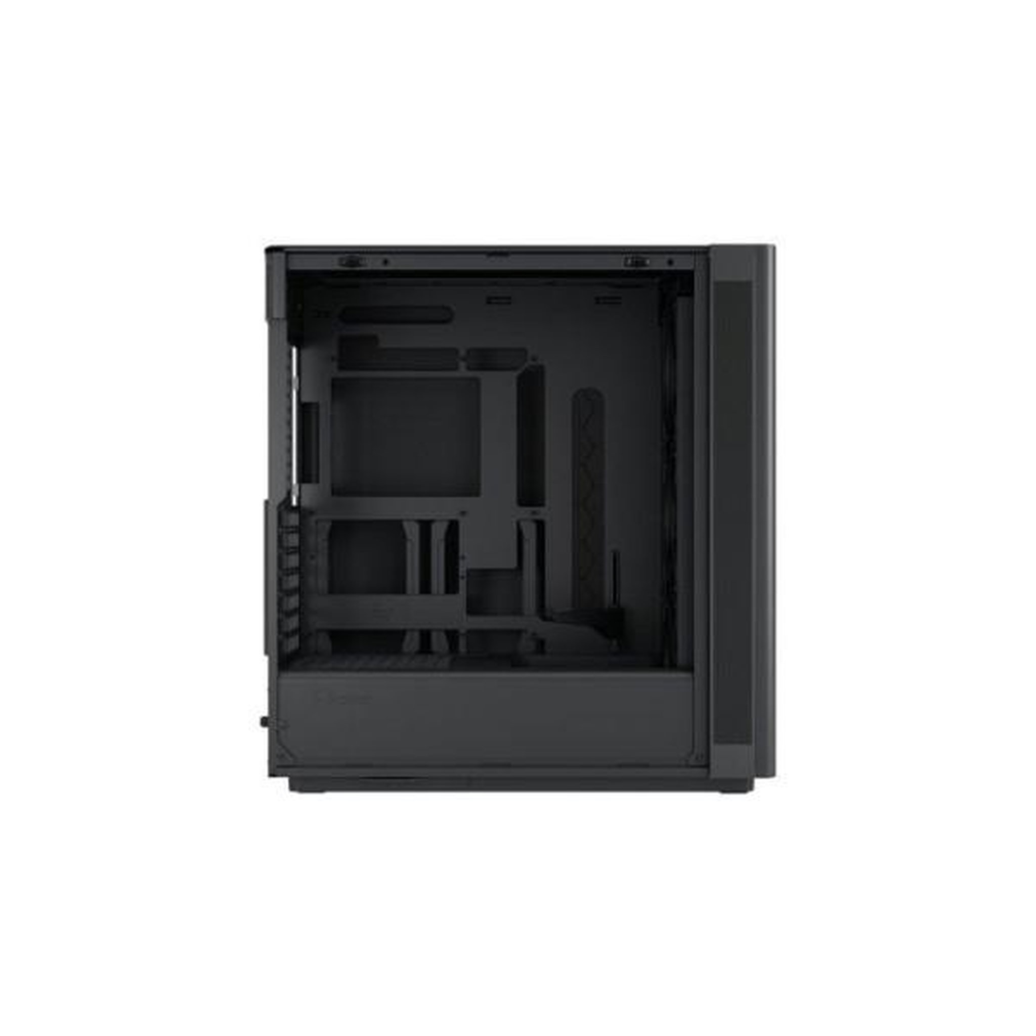 Voir la diapositive 4 : Fractal Design Boîtier PC Moyen Tour - FRACTAL DESIGN - Define One Dark Solid - Façade fermée - 3 ventilateurs Momentum - Noir