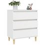 Voir la diapositive 4 : VIDAXL Buffet Blanc 60x35x70 cm Bois d'ingenierie
