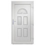Voir la diapositive 5 : VIDAXL Porte d'entree blanc 88x190 cm PVC