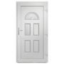 Voir la diapositive 5 : VIDAXL Porte d'entree blanc 88x190 cm PVC