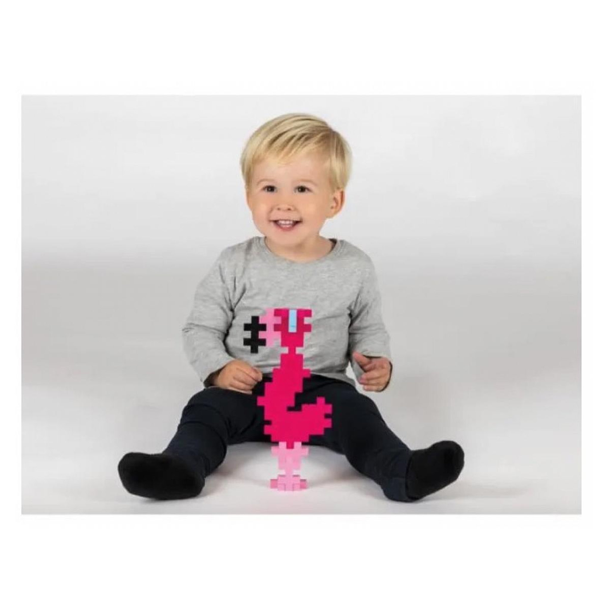 Voir la diapositive 3 : PlusPlus PP3408 Tube Big Flamant rose - 15 pcs