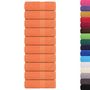 Voir la diapositive 2 : VIDAXL Serviettes de visage 10 pcs orange 30x30 cm 360 g m² 100% coton