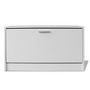 Voir la diapositive 3 : VIDAXL Banc a chaussures 80x24x45 cm Blanc