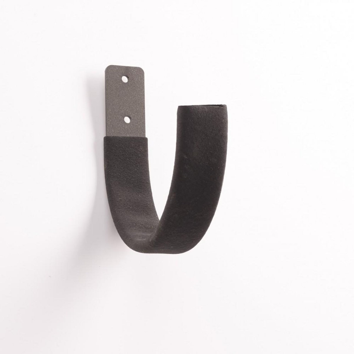 Mottez Crochet fer plat gainé MOTTEZ, H.15 x l.3.5 x P.16 cm