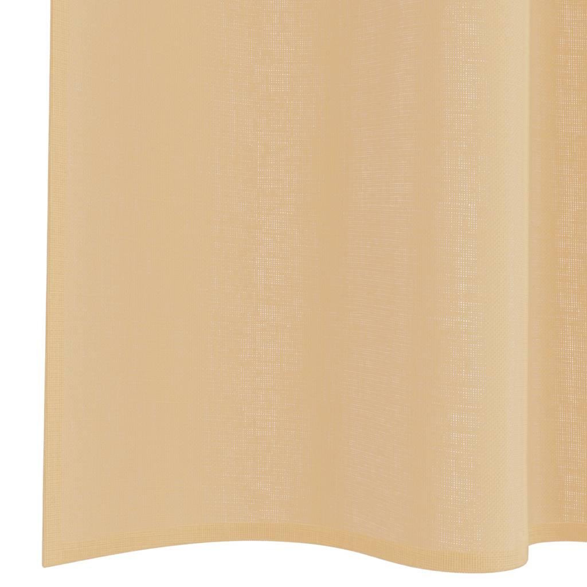 Voir la diapositive 5 : VIDAXL Rideaux en voile avec boucles 2 pcs sable 140x225 cm