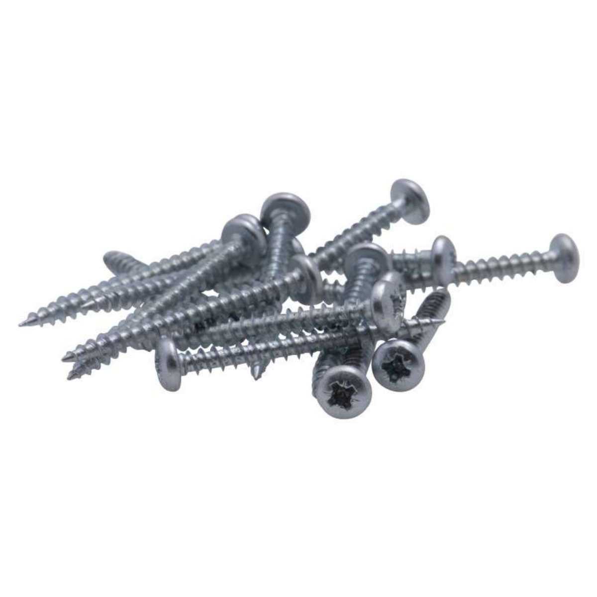  Vis agglo tête ronde PZ zinguée cruciforme Vissal 3x20 mm  lot de 20 vis