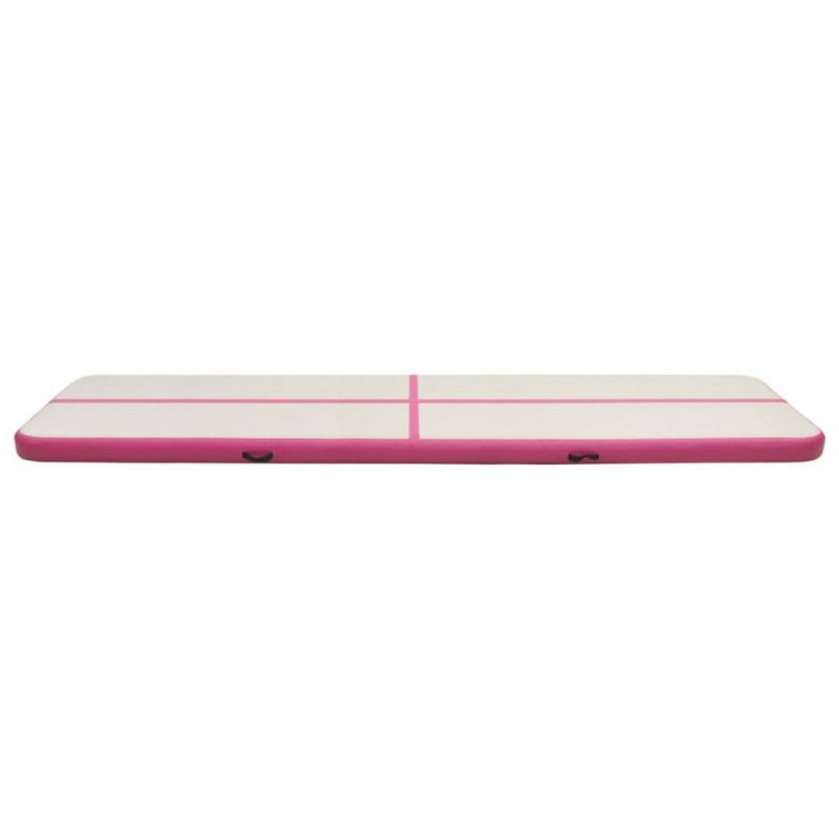 VIDAXL Tapis gonflable de gymnastique avec pompe 600x100x20cm PVC Rose