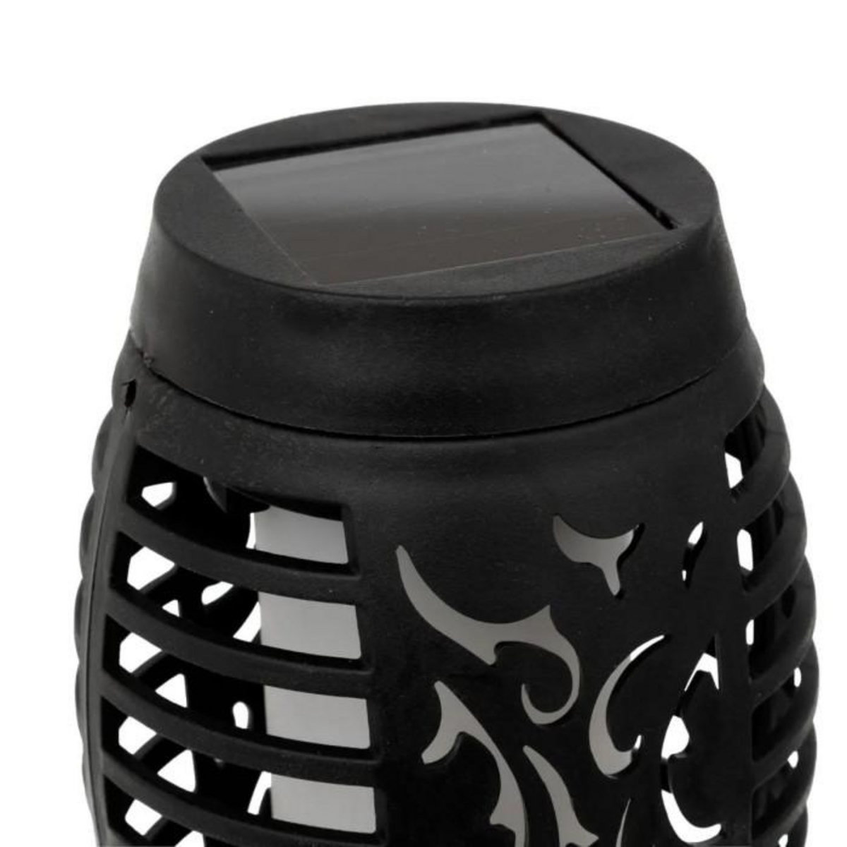 ATMOSPHERA Balise Torche Solaire  Lina  50cm Noir