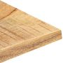 Voir la diapositive 4 : VIDAXL Dessus de table Bois de manguier solide 25-27 mm 90x60 cm