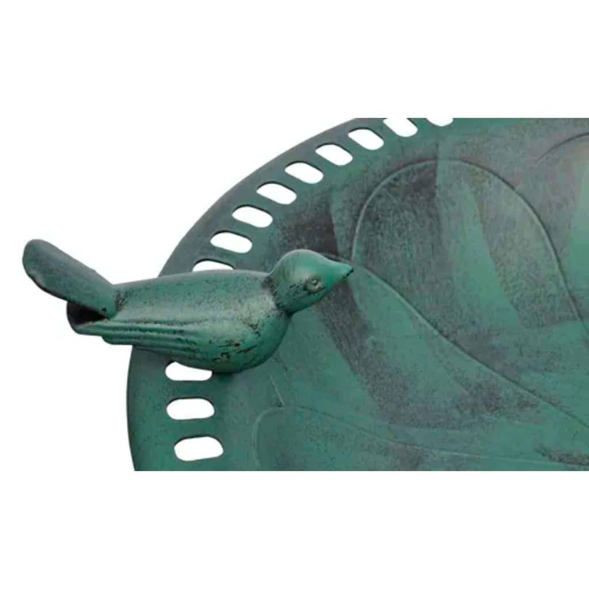 Voir la diapositive 2 : VIDAXL Bain pour oiseaux avec oiseau decoratif