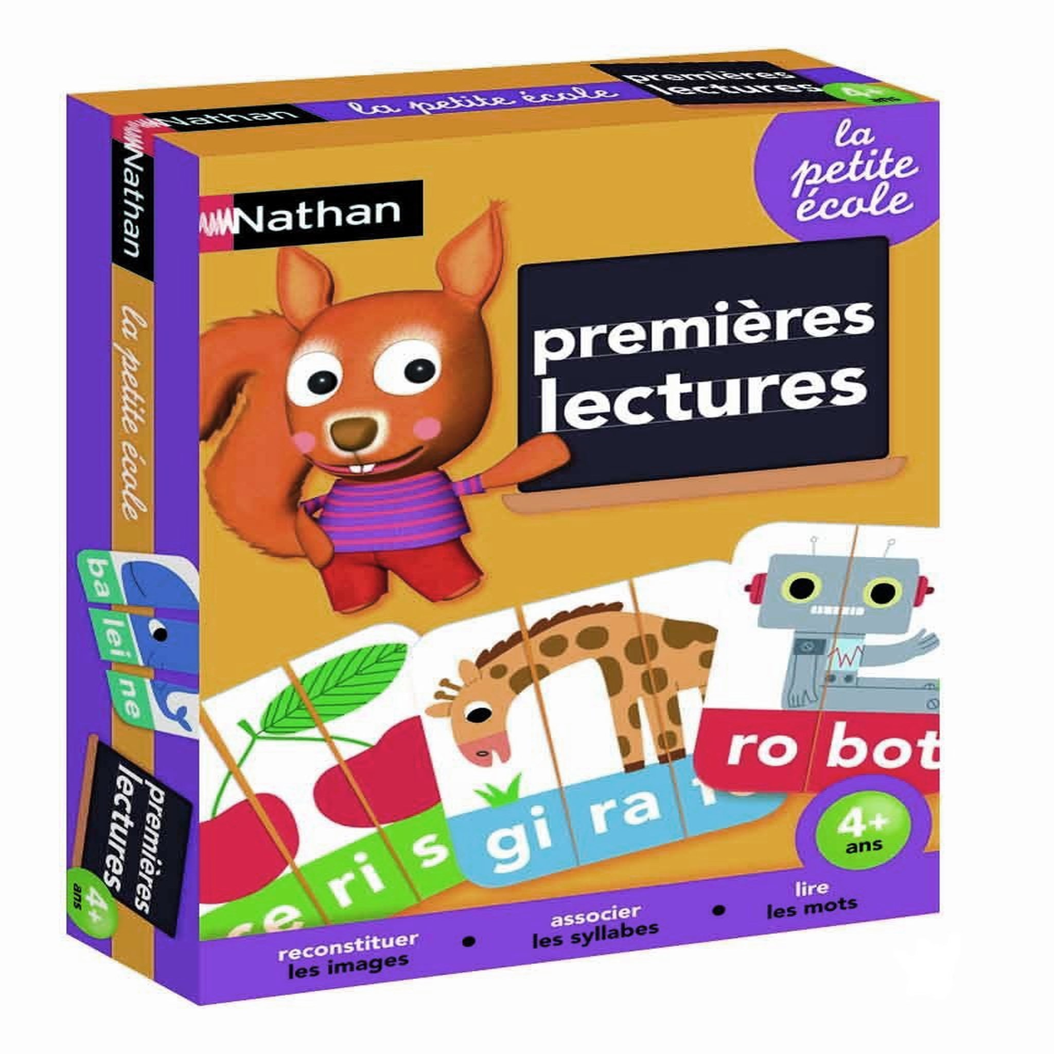 NATHAN Premières lectures Jeu éducatif
