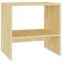 Voir la diapositive 2 : VIDAXL Table de chevet 40x30,5x40 cm bois de pin massif