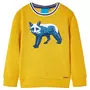 VIDAXL Sweatshirt pour enfants ocre 128