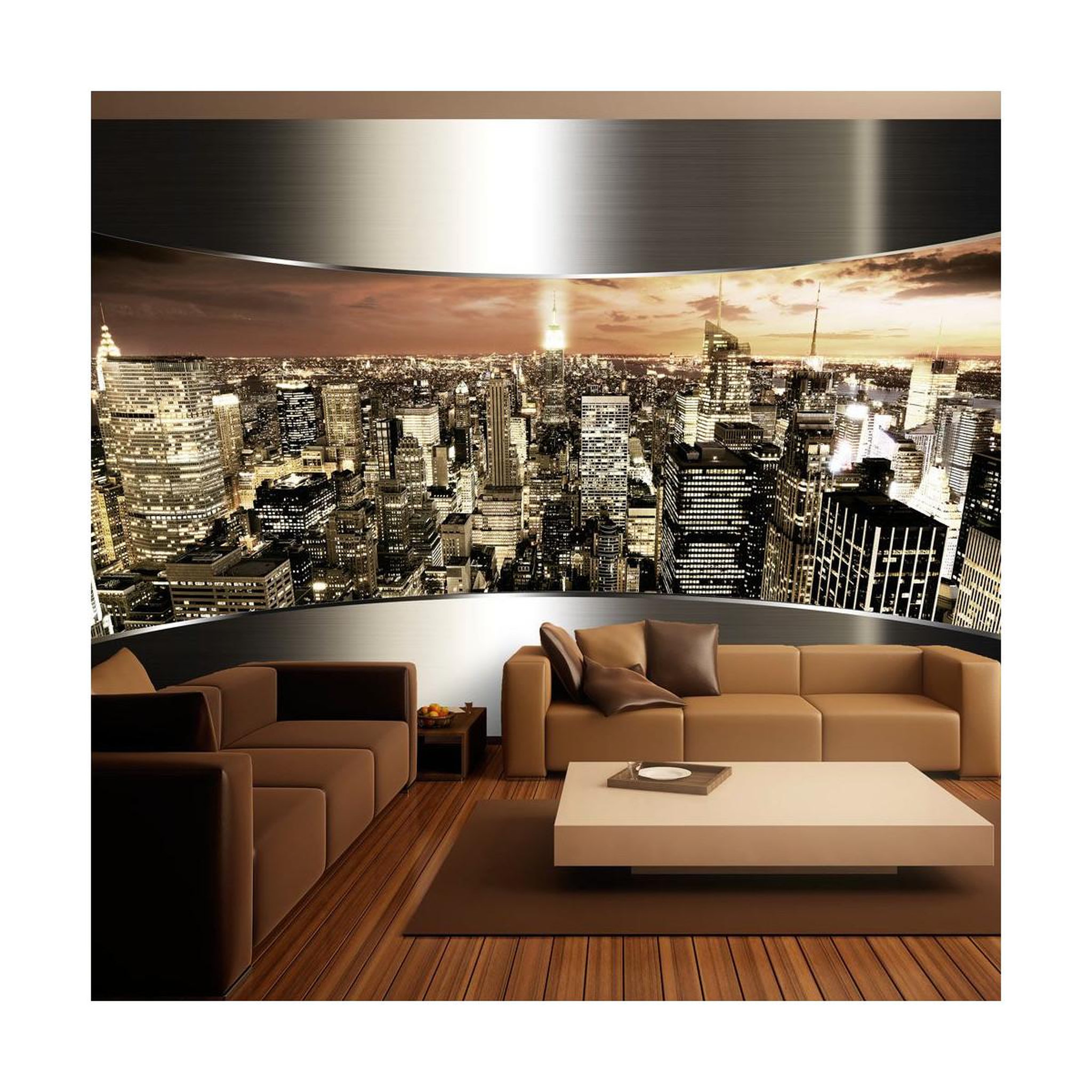 Paris Prix Papier peint  panorama de new york. Coloris disponibles : Multicolore