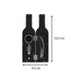 Voir la diapositive 3 : Fackelmann Coffret cadeau pour bouteille de vin Fackelmann
