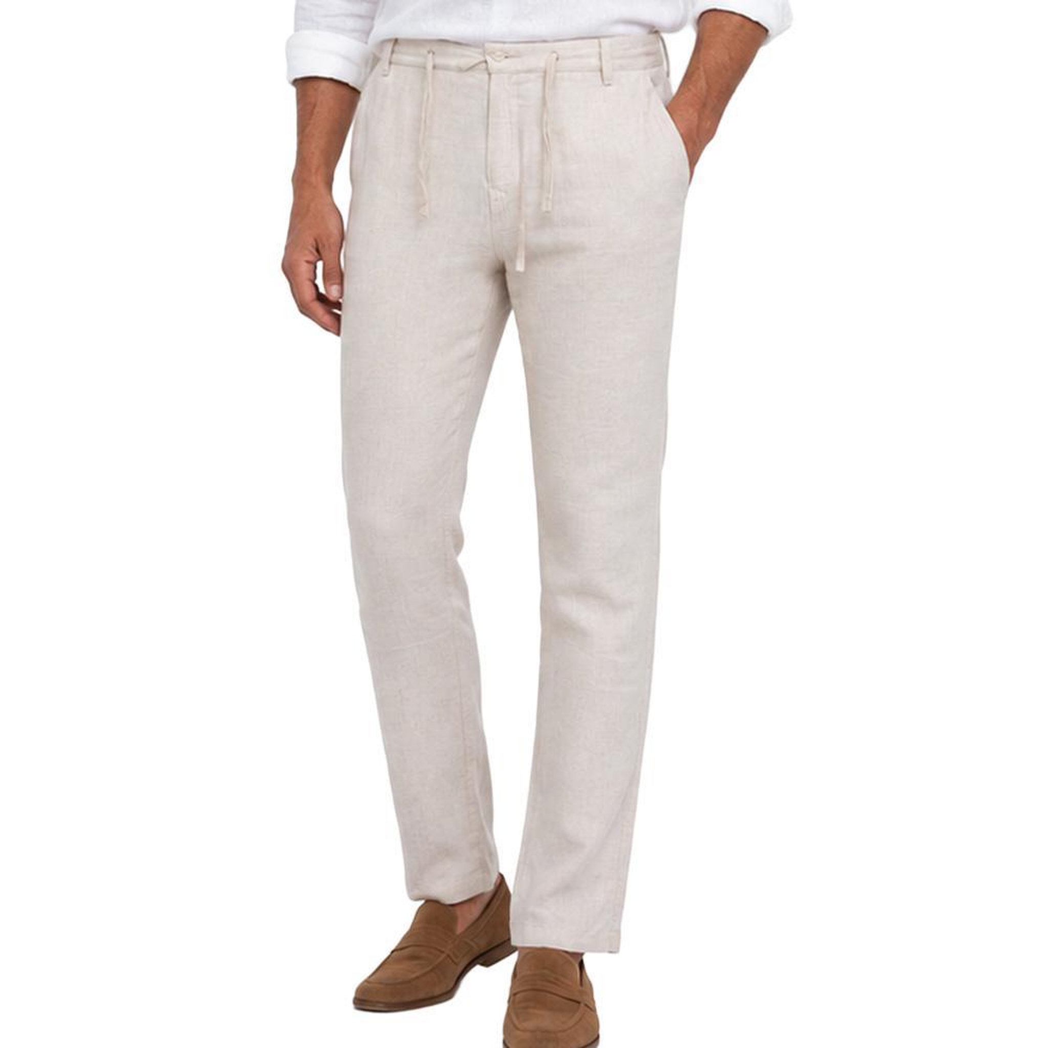 PANAME BROTHERS Pantalon fluide beige homme paname brothers. Coloris disponibles : Beige