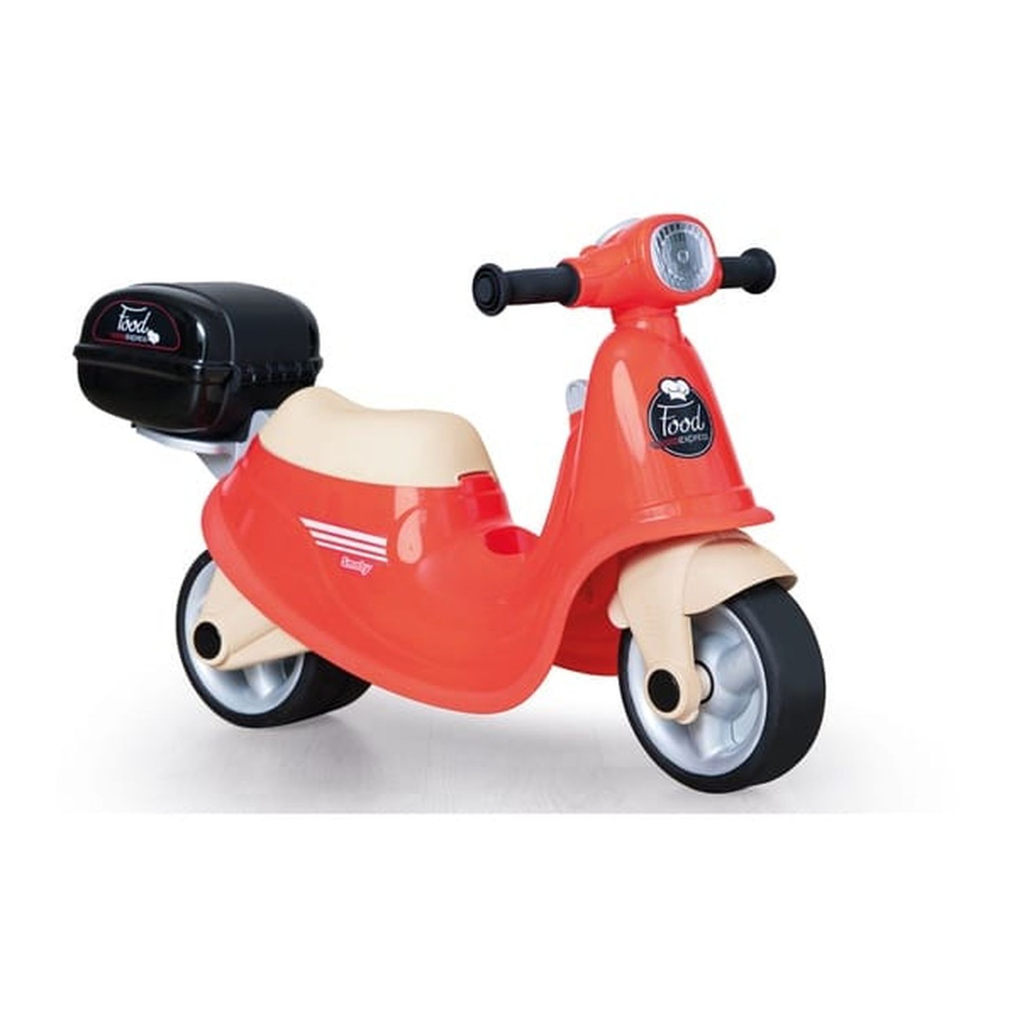 Voir la diapositive 1 : SMOBY Porteur Scooter Food express