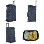 Voir la diapositive 3 : David Jones Sac de voyage avec roulettes 72L  64cm
