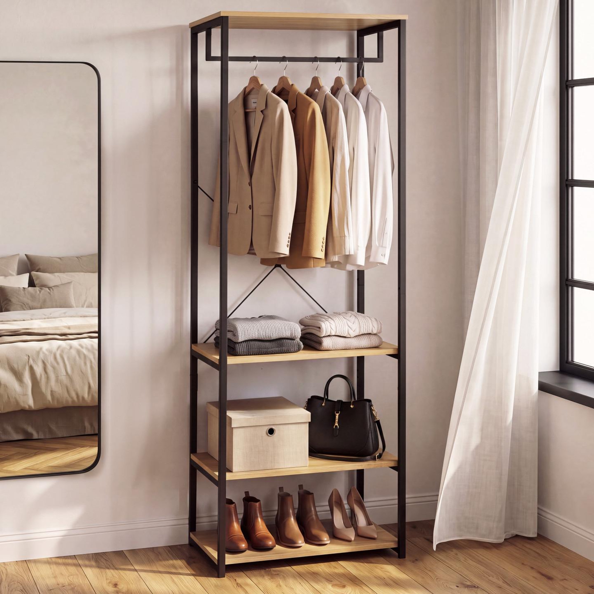 Voir la diapositive 2 : ID MARKET Dressing l. 60 cm detroit design industriel