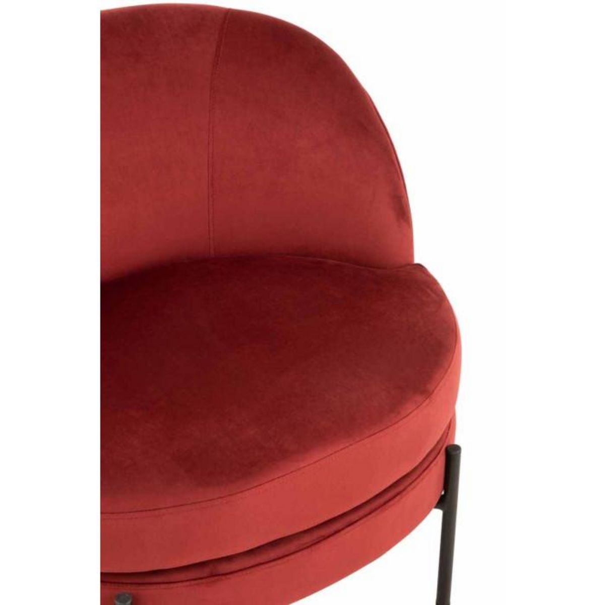 Paris Prix Fauteuil Lounge Design  Jula  71cm Rouge