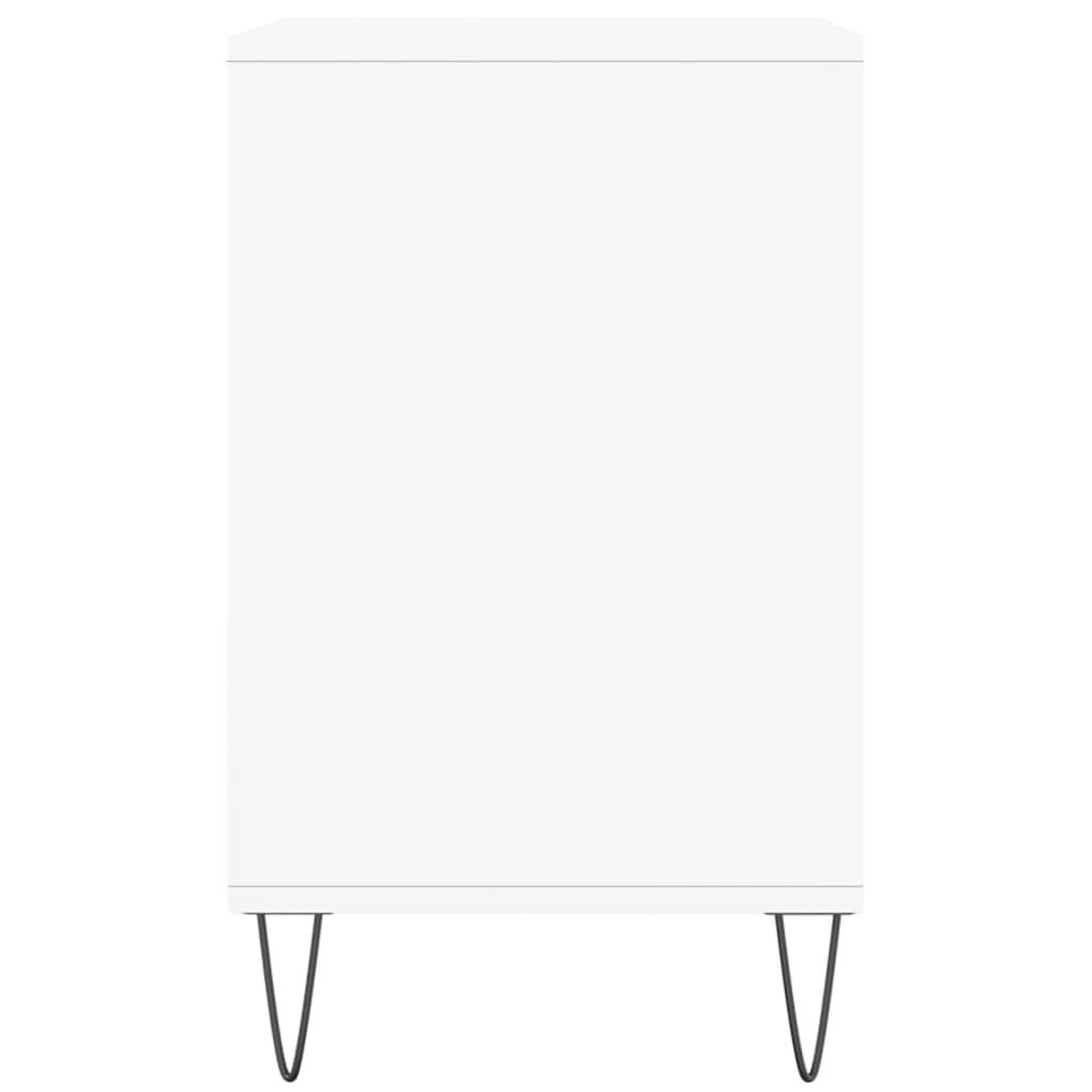 Voir la diapositive 5 : VIDAXL Armoire a chaussures Blanc 102x36x60 cm Bois d'ingenierie