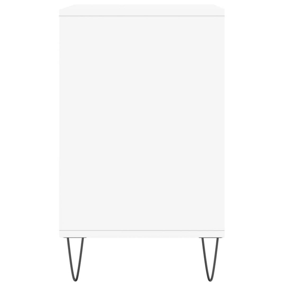 VIDAXL Armoire a chaussures Blanc 102x36x60 cm Bois d'ingenierie