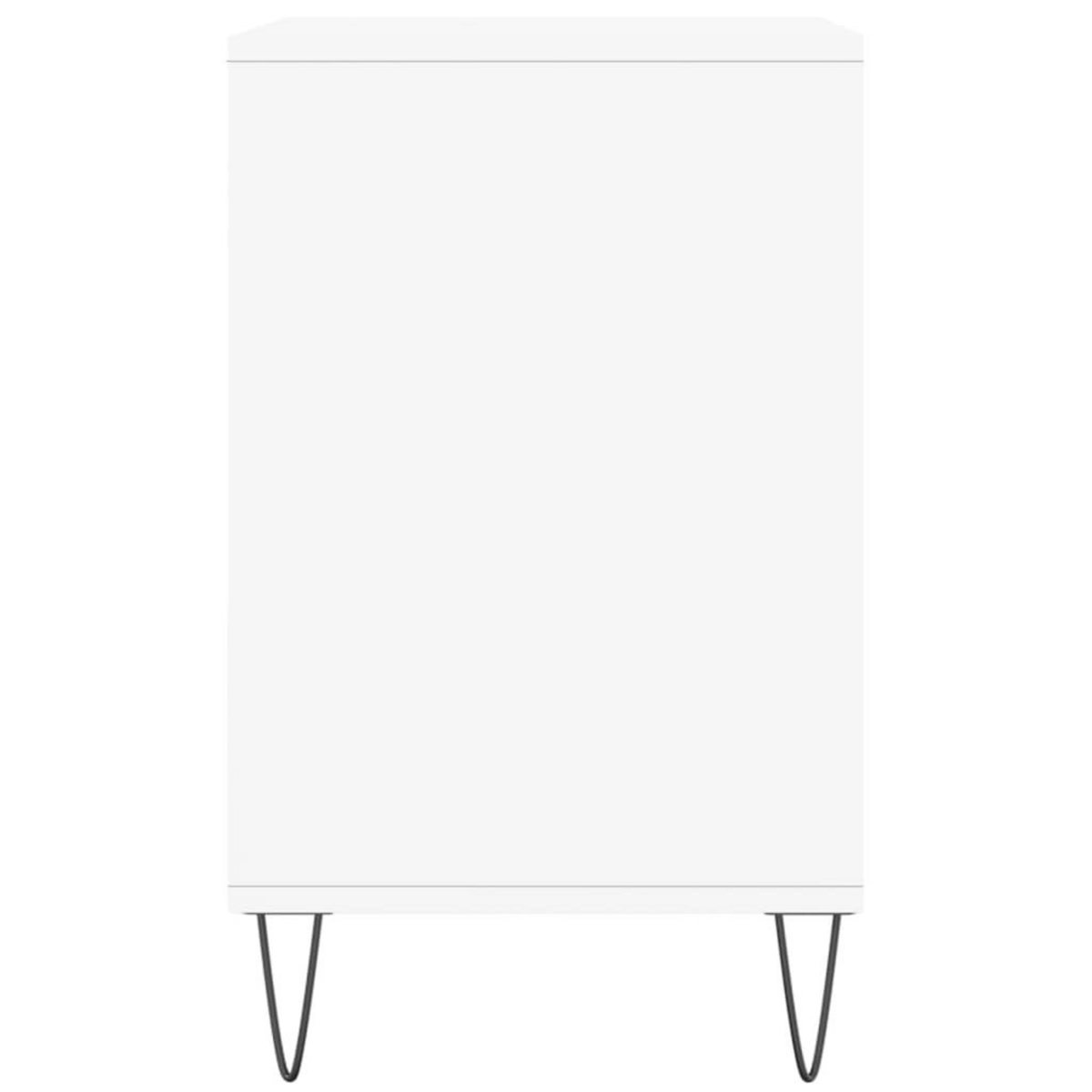 VIDAXL Armoire a chaussures Blanc 102x36x60 cm Bois d'ingenierie