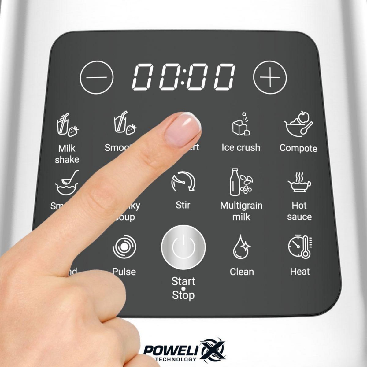 MOULINEX Blender chauffant Perfect Mix Cook LM835D10