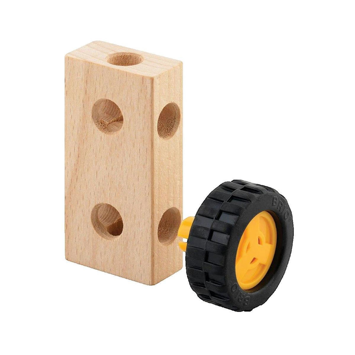 BRIO WORLD Coffret de construction BRIO 135 pièces en bois de hêtre